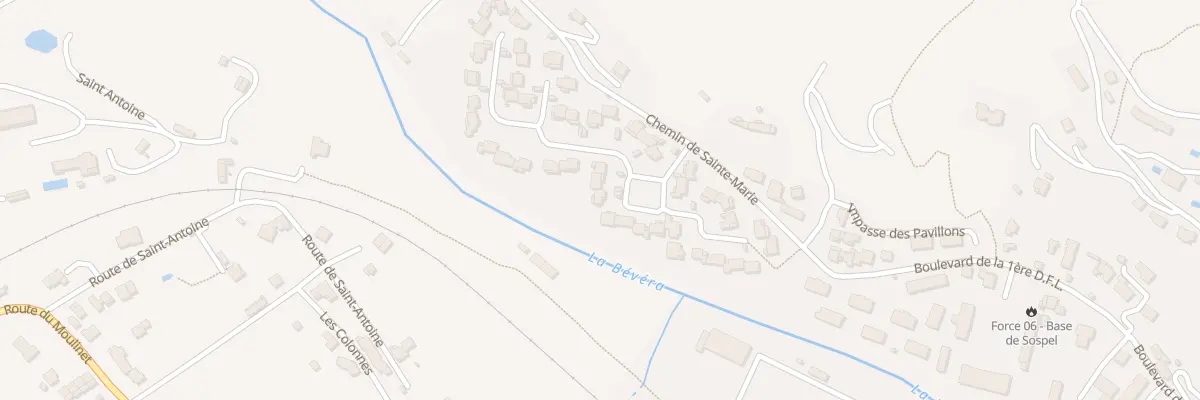 Plan du 5934 Rue du Ham de St Michel à Sospel