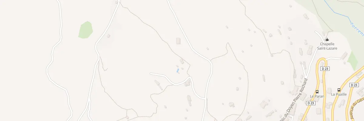 Plan du 5622 Le Faiscin à Gorbio