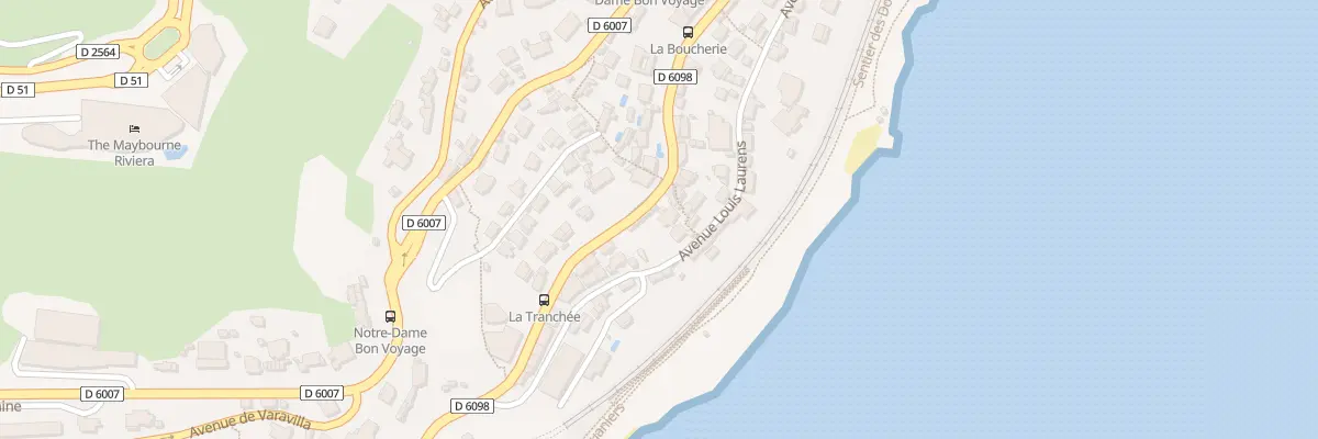 Plan du 54 Av Jean Jaurès à Roquebrune-Cap-Martin
