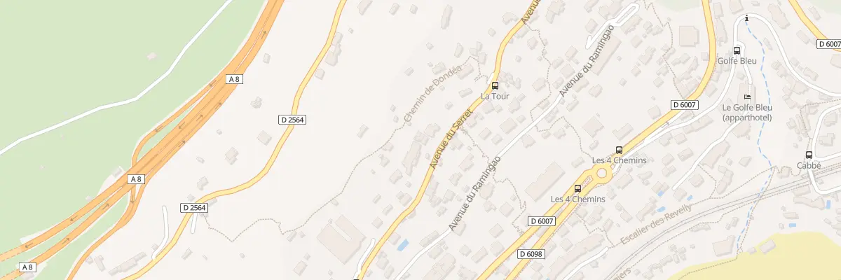 Plan du 1314 Av du Serret à Roquebrune-Cap-Martin