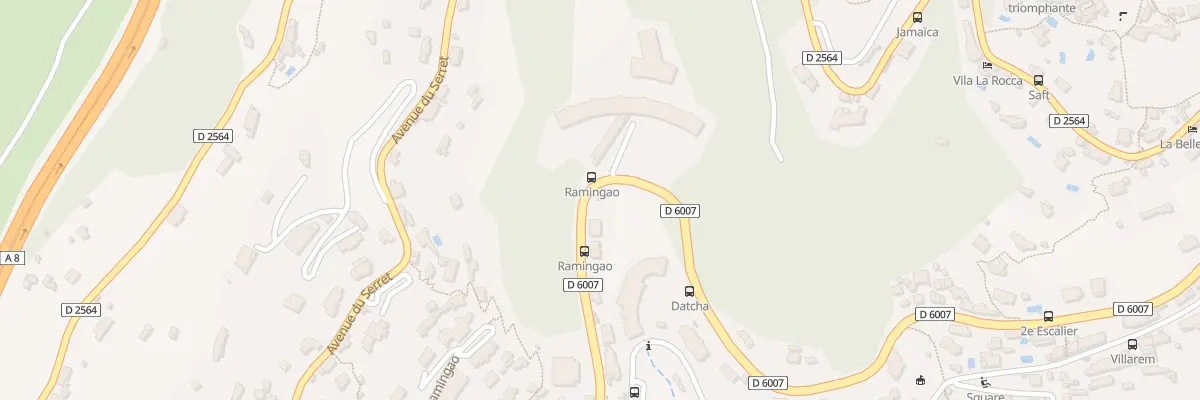Plan du 108 Av de la Côte d’Azur à Roquebrune-Cap-Martin