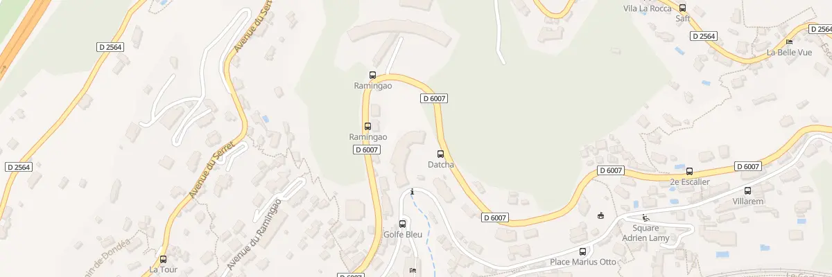 Plan du 4 Av Georges Drin à Roquebrune-Cap-Martin