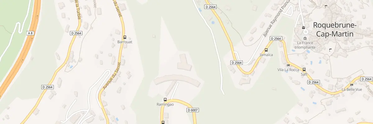 Plan du 79 Av de la Côte d’Azur à Roquebrune-Cap-Martin