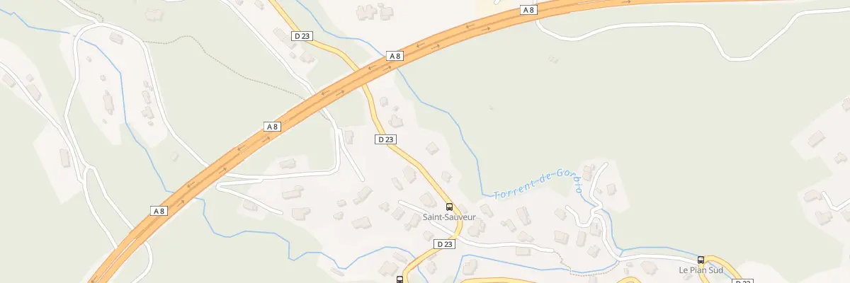 Plan du 3194 Rte de Menton à Gorbio