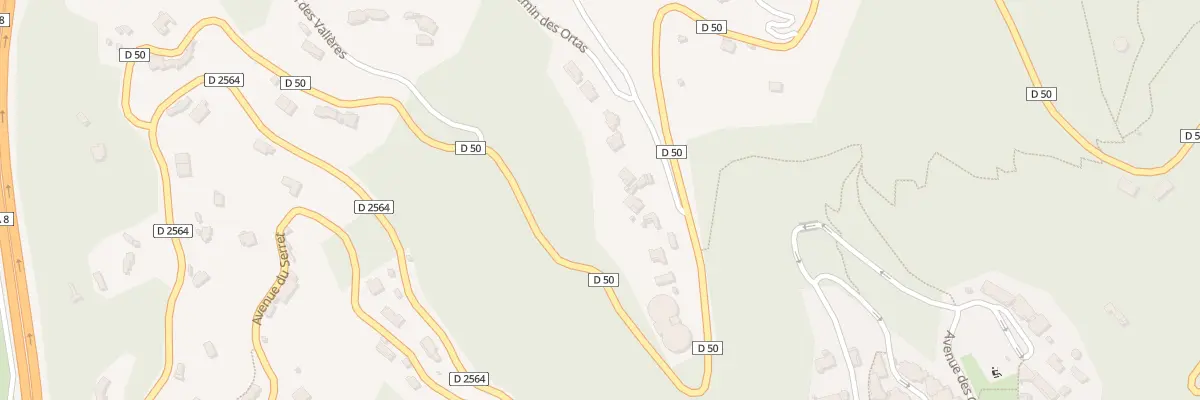 Plan du 1A Che des Ortas à Roquebrune-Cap-Martin