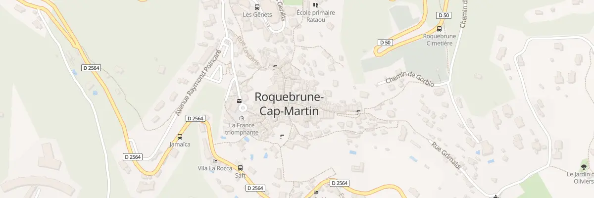 Plan du 4B Rue du Chateau à Roquebrune-Cap-Martin