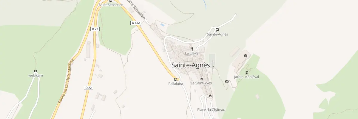Plan du 61 Rue des Comtes Leotardi à Sainte-Agnès