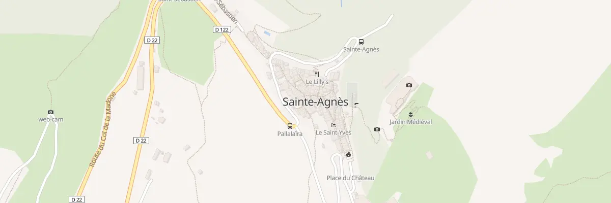 Plan du 4 Rue Pellalaira à Sainte-Agnès