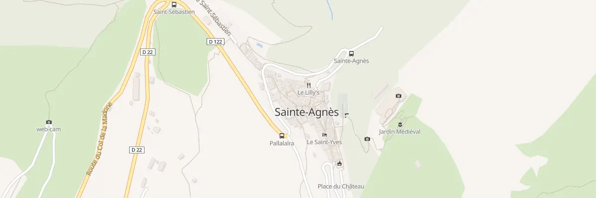 Plan du 26 Rue des Comtes Leotardi à Sainte-Agnès