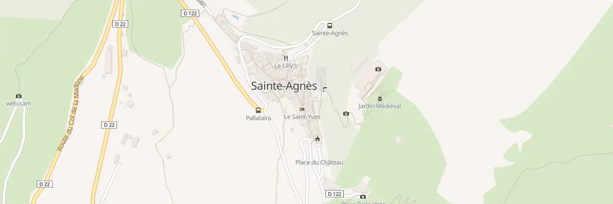 Plan du 6 Rue Anna Haroum à Sainte-Agnès