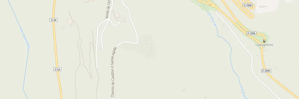 Plan du 5206 Traossere à Castillon