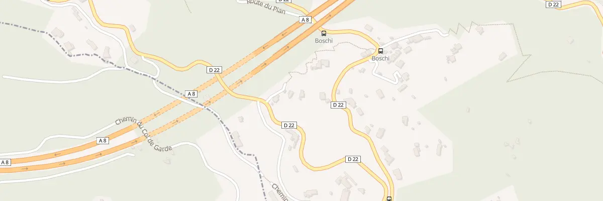 Plan du 2350 Rte de l’Armée des Alpes à Sainte-Agnès