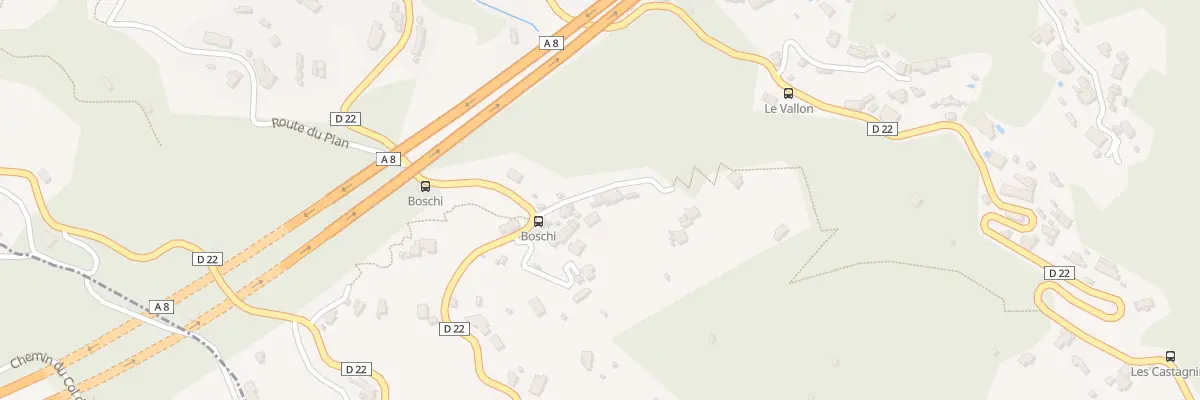 Plan du 60 Che du Col des Boschi à Sainte-Agnès