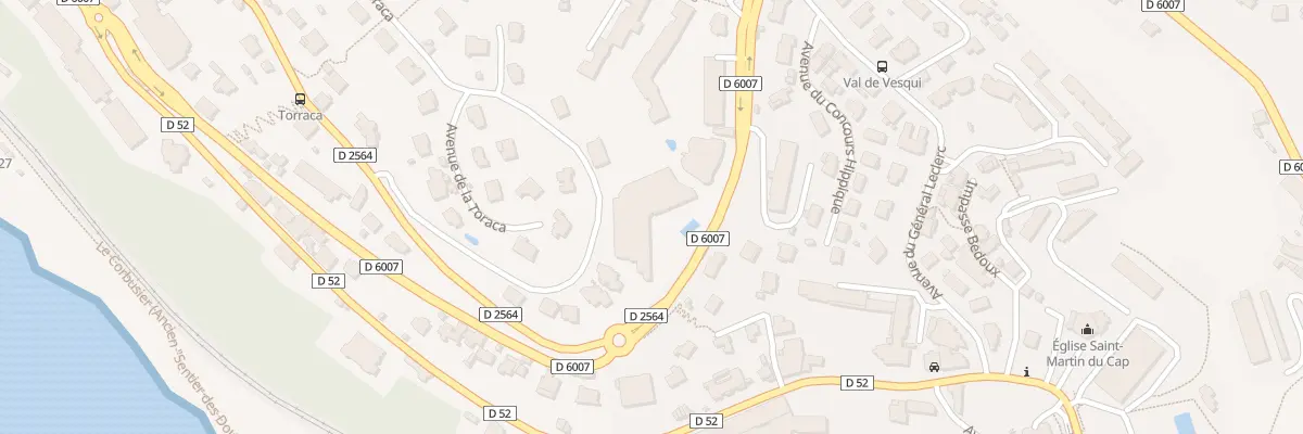 Plan du 121B Av de Verdun à Roquebrune-Cap-Martin