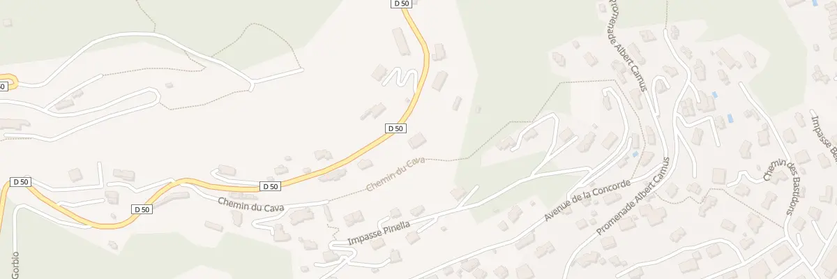 Plan du 3496B Prom de la 1ere Dfl à Roquebrune-Cap-Martin