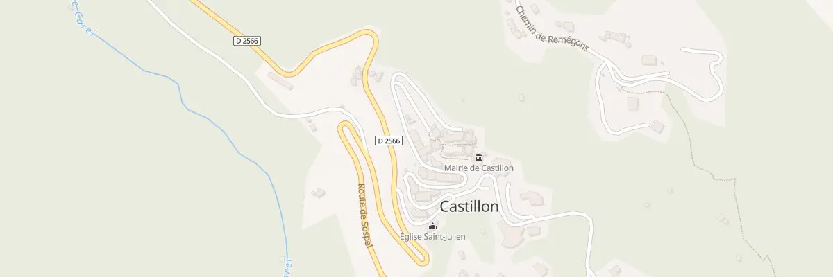 Plan du 72 Rue de la Liberté à Castillon
