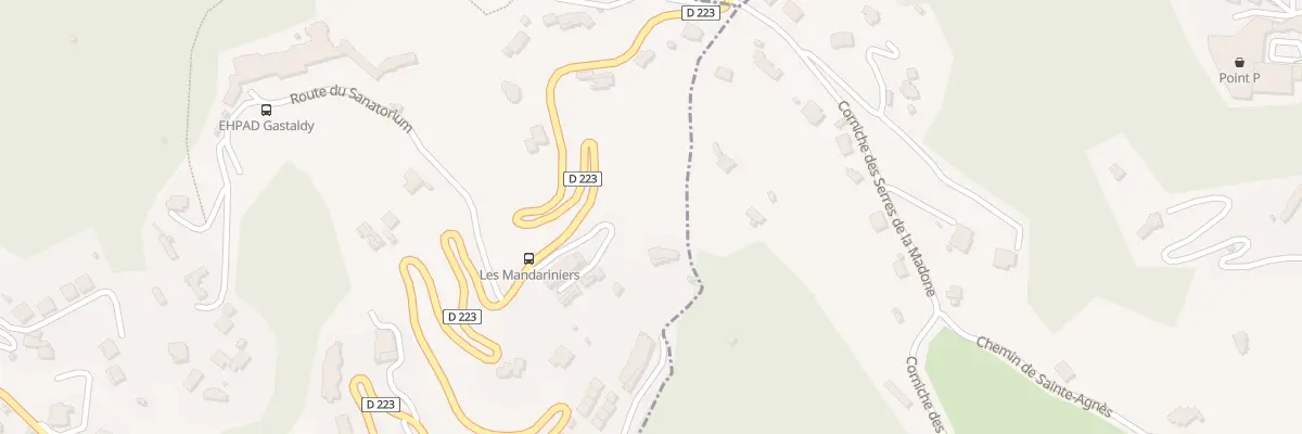 Plan du 5192 Rte de Menton à Gorbio