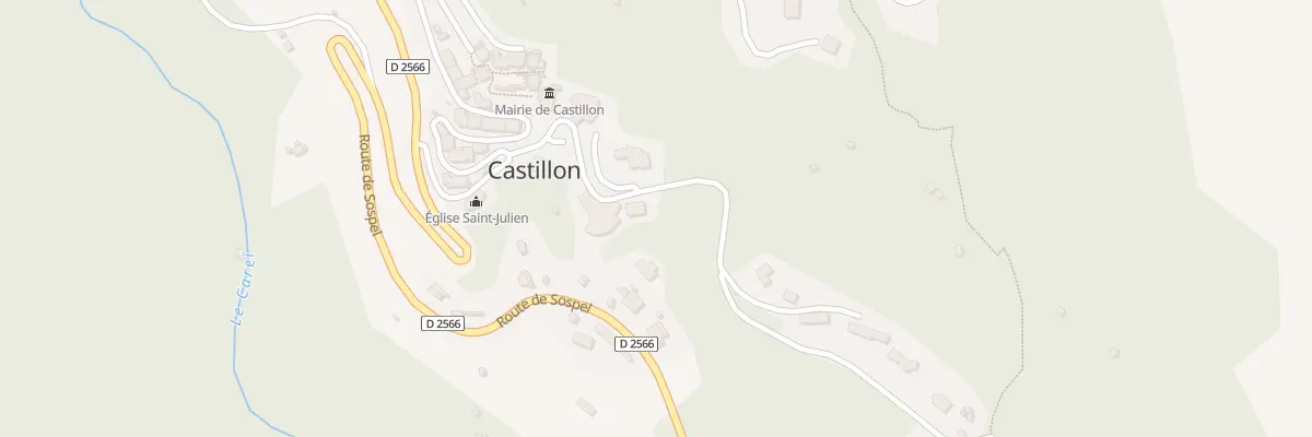 Plan du 68 Che de Saint-Antonin à Castillon