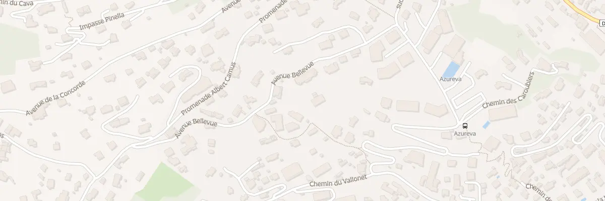 Plan du 921 Av Bellevue à Roquebrune-Cap-Martin