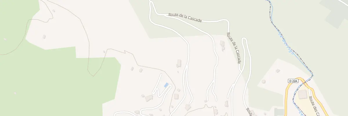 Plan du 310 Rte du Viraron à Sainte-Agnès