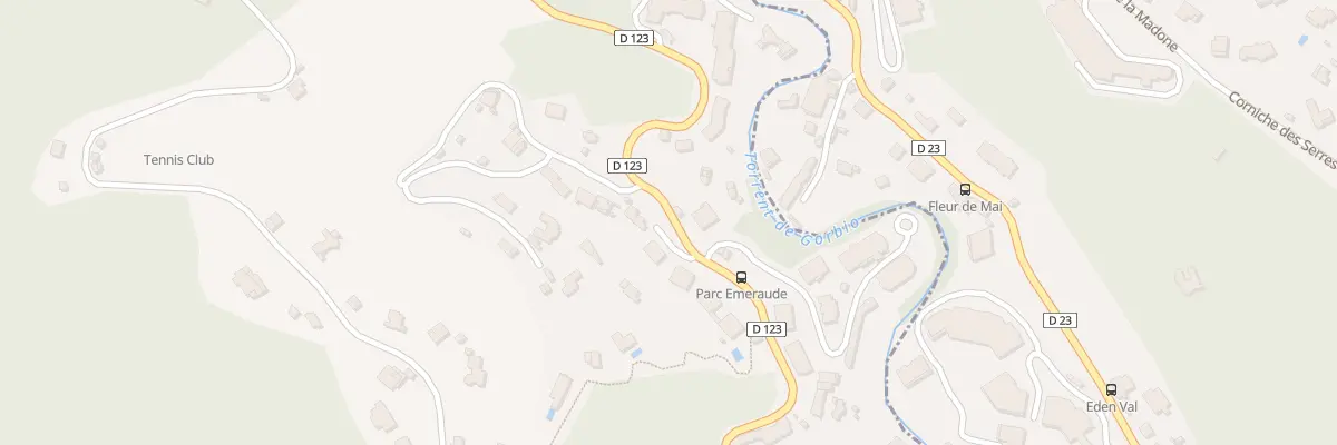 Plan du 1117 Rue Antoine Péglion à Roquebrune-Cap-Martin