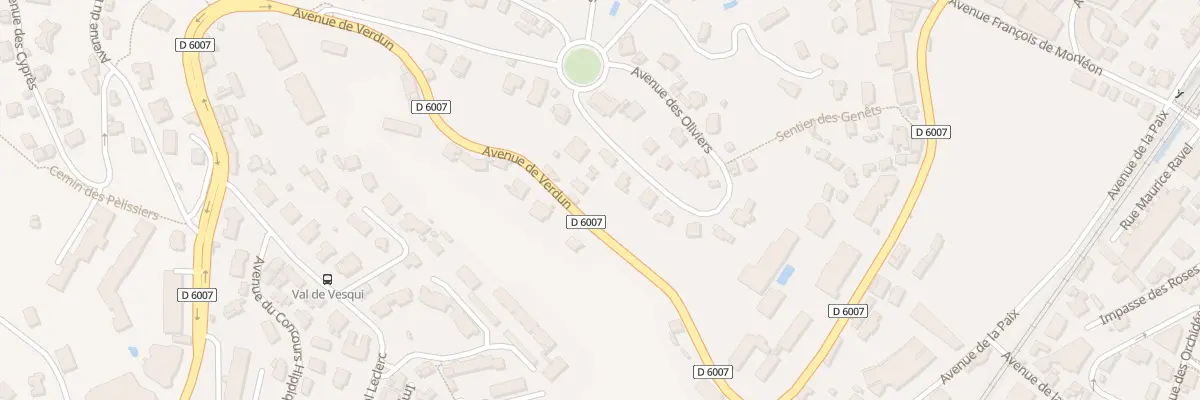 Plan du 133 Av de Verdun à Roquebrune-Cap-Martin