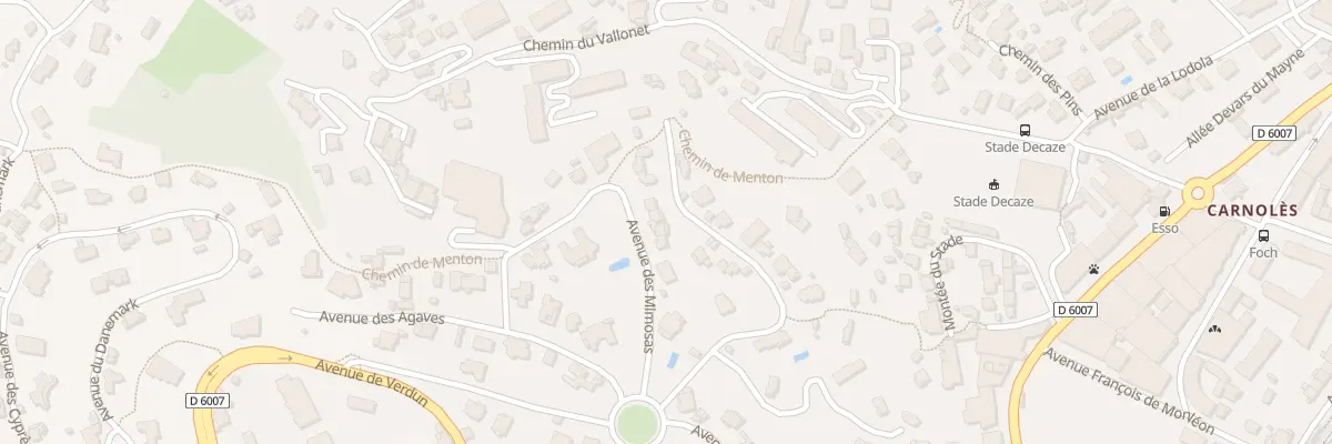 Plan du 239 Av des Anémones à Roquebrune-Cap-Martin