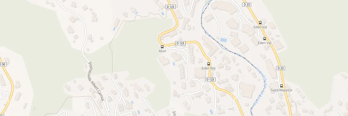 Plan du 935 Rue Antoine Péglion à Roquebrune-Cap-Martin