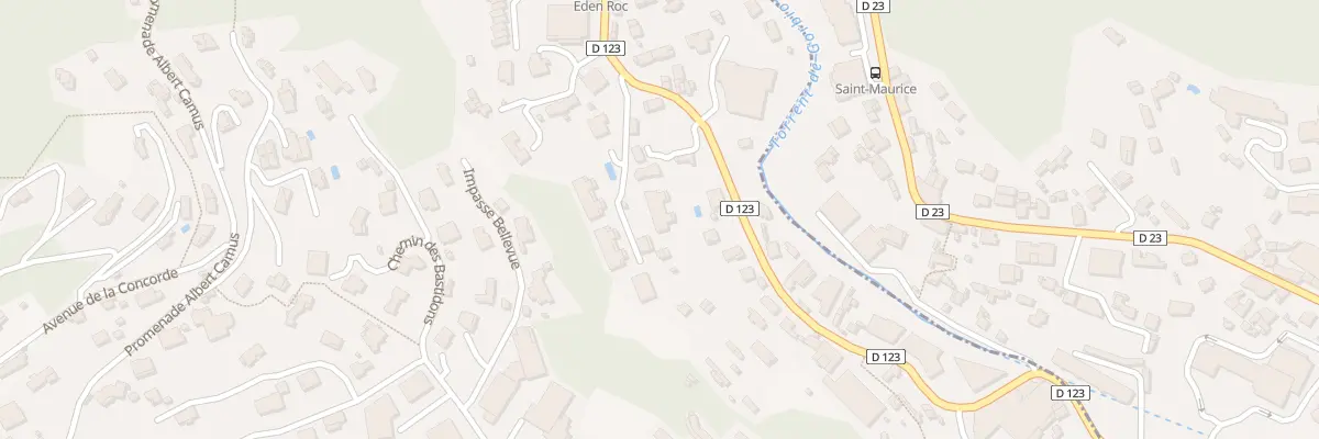 Plan du 699T Rue Antoine Péglion à Roquebrune-Cap-Martin
