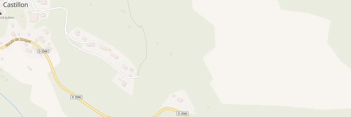 Plan du 5015 L’Aval à Castillon
