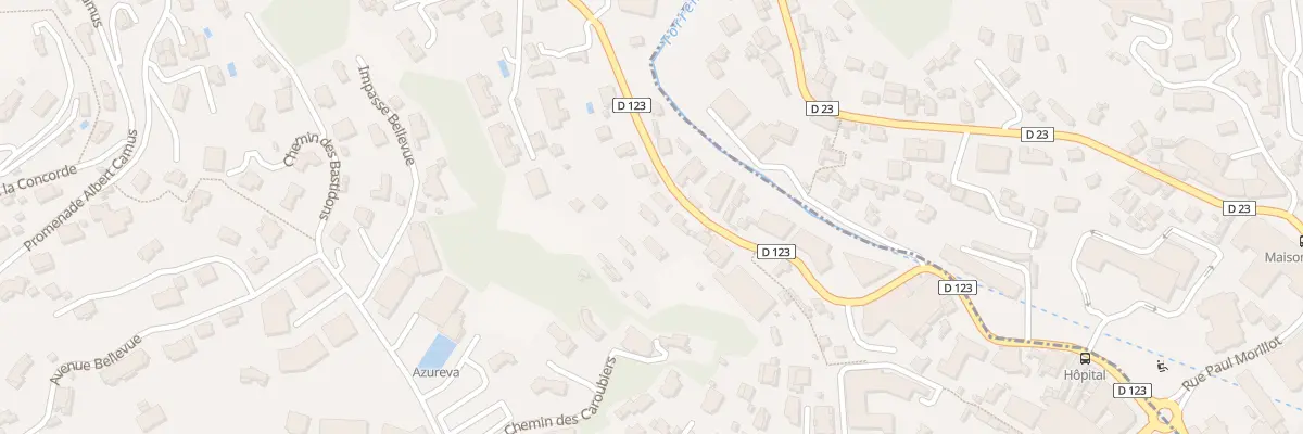 Plan du 487 Rue Antoine Péglion à Roquebrune-Cap-Martin