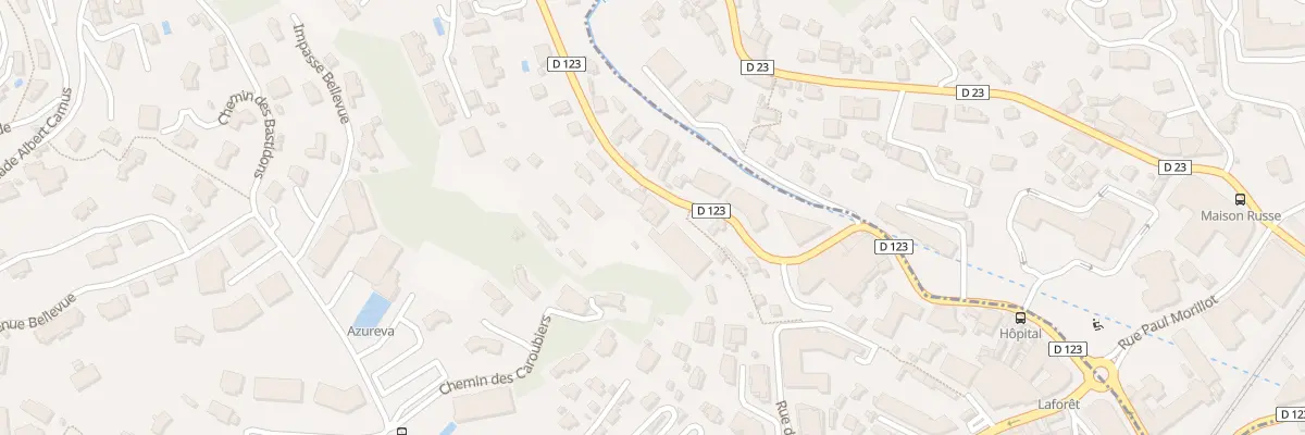 Plan du 421 Rue Antoine Péglion à Roquebrune-Cap-Martin