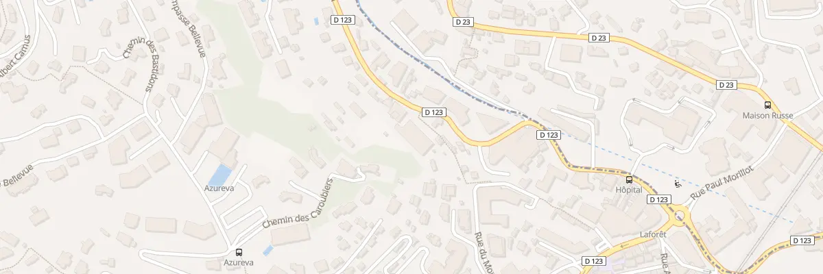 Plan du 397 Rue Antoine Péglion à Roquebrune-Cap-Martin