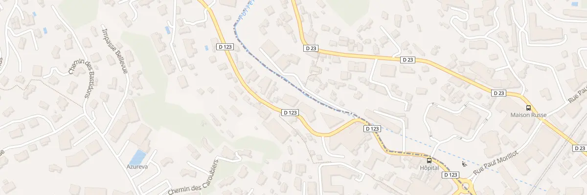 Plan du 368 Rue Antoine Péglion à Roquebrune-Cap-Martin