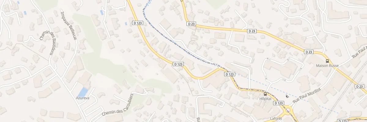 Plan du 236B Rue Antoine Péglion à Roquebrune-Cap-Martin