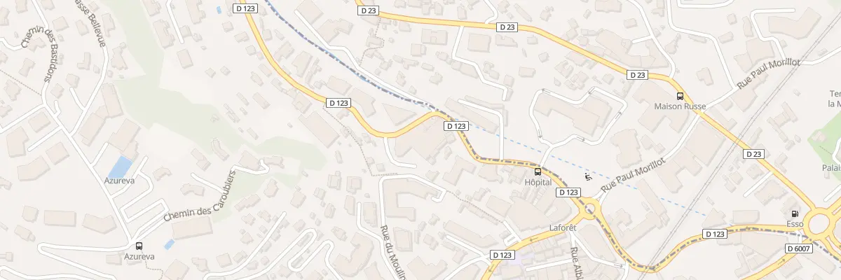 Plan du 231 Rue Antoine Péglion à Roquebrune-Cap-Martin