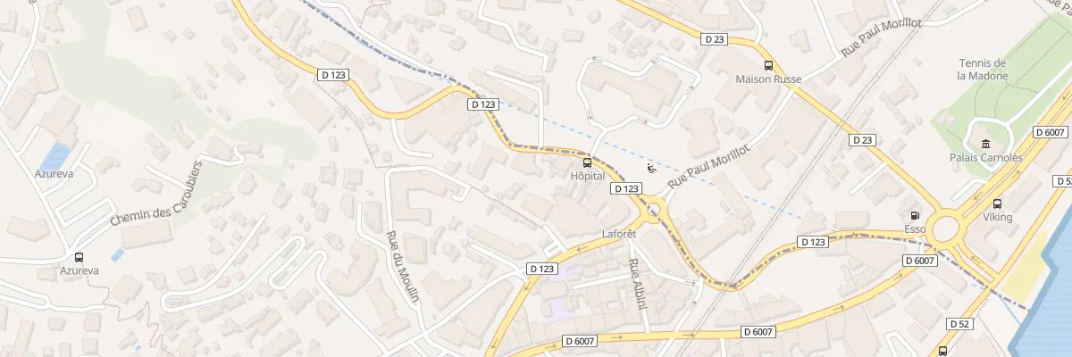 Plan du 115A Rue Antoine Péglion à Roquebrune-Cap-Martin