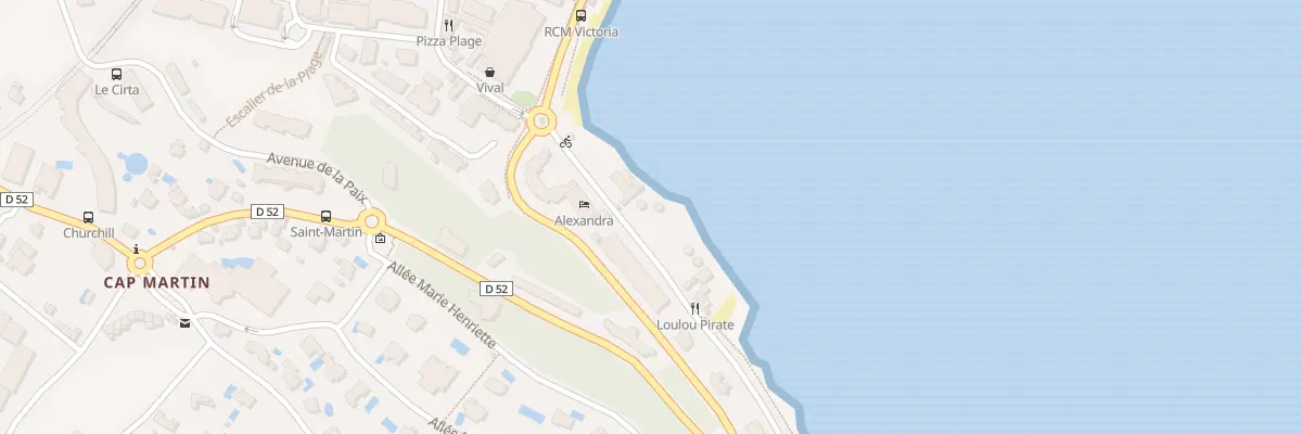 Plan du 91 Av Winston Churchill à Roquebrune-Cap-Martin