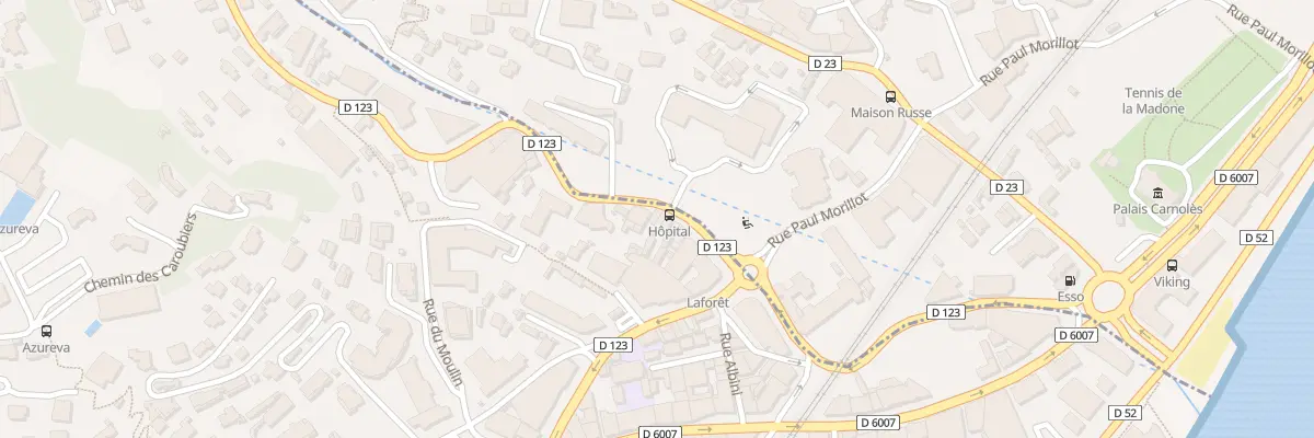 Plan du 61 Rue Antoine Péglion à Roquebrune-Cap-Martin