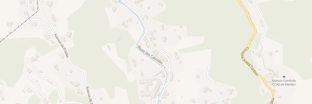 Plan du 104 Av des Acacias à Menton