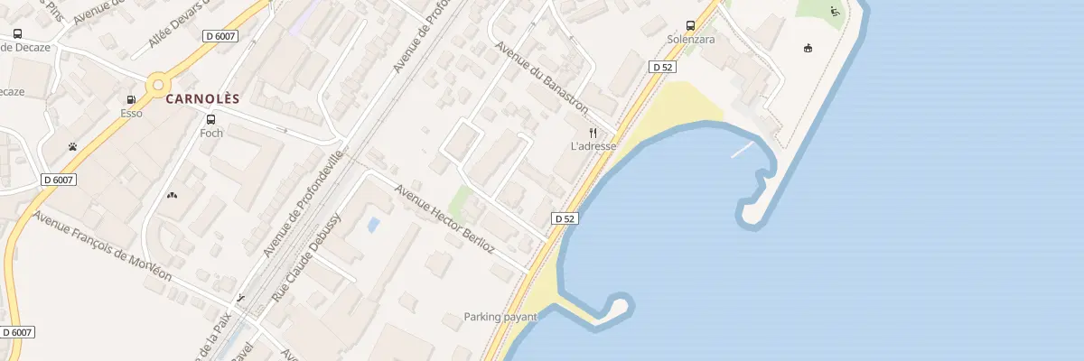Plan du 55 Prom Robert Schuman à Roquebrune-Cap-Martin