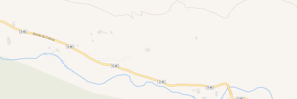 Plan du 5259 Abrighe de Caïros à Saorge