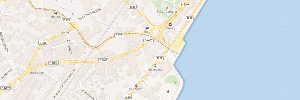 Plan du 254 Av Aristide Briand à Roquebrune-Cap-Martin