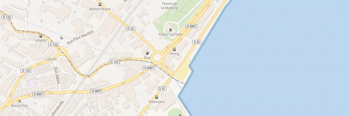 Plan du 2 Av Général de Gaulle à Menton