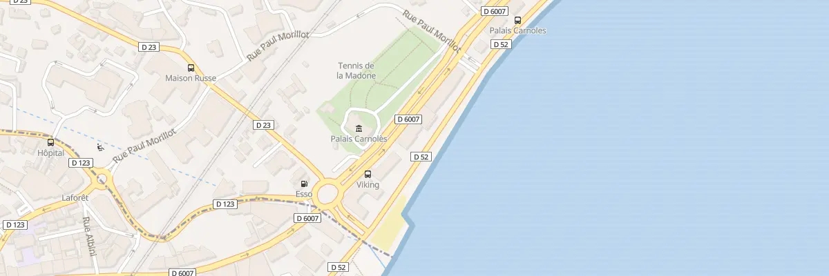 Plan du 4B Av Général de Gaulle à Menton