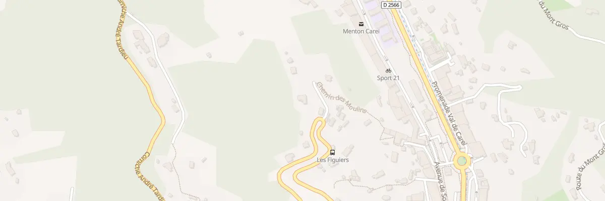 Plan du 16A Rte de l’Annonciade à Menton