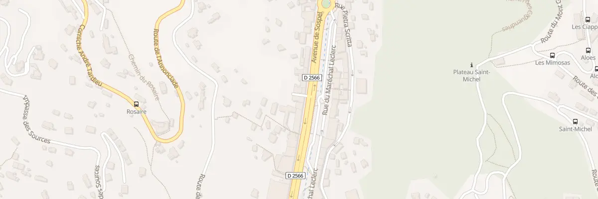 Plan du 73 Av de Sospel à Menton
