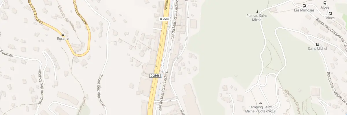 Plan du 48 Prom Mal Leclerc Hautecloque à Menton