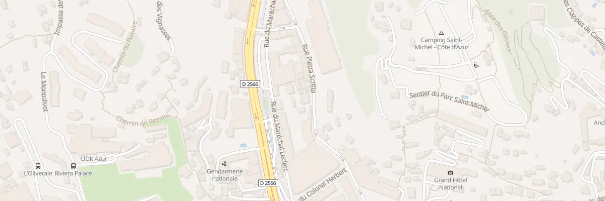 Plan du 13 Rue Pietra Scritta à Menton