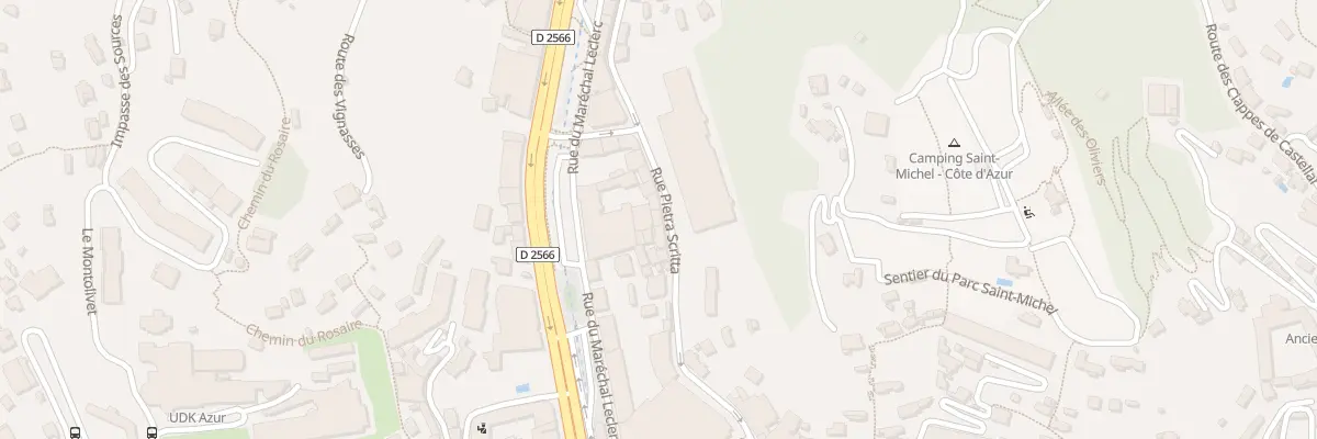 Plan du 23 Rue Pietra Scritta à Menton